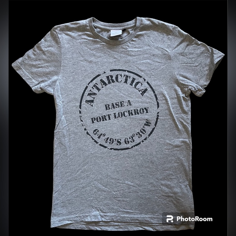 Antarctica T-Shirt, purchased at Base A, Port Lockroy Base A, Antarctica